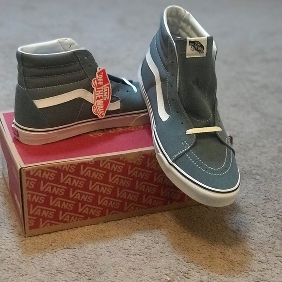 🆕!! Goblin blue-grey Suede SK8 Hi - Picture 2 of 5